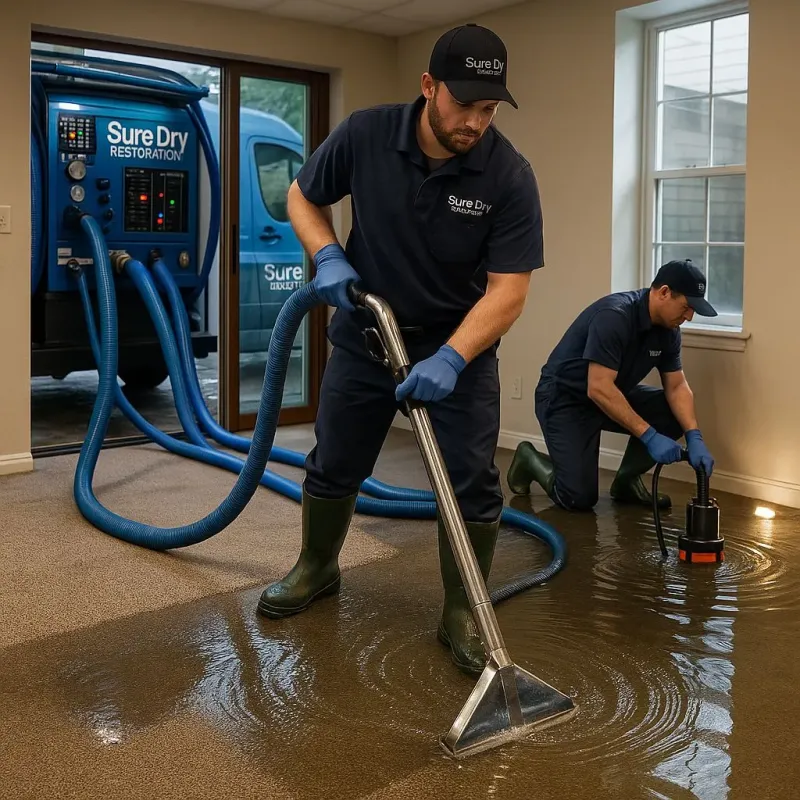 Water Extraction and Removal process in Willingboro, NJ